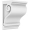 Ekena Millwork Standard Scroll Architectural Grade PVC Corbel, 5"W x 4"D x 8"H CORP05X04X08SCR - alternate 1